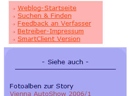 Contentpane Darstellung