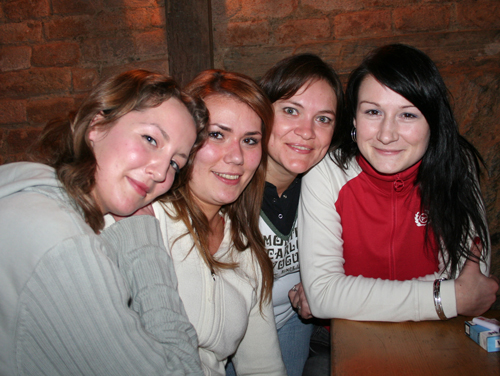 Zuzana, Alena, Je und Martina