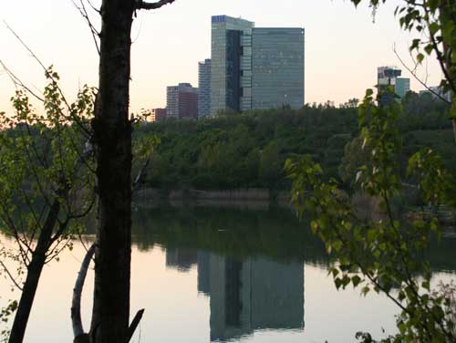 Wienerberg-City mit Twin Towers