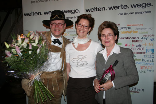 Conrad Seidl, Christine Marke, Christine Bauer-Jelinek