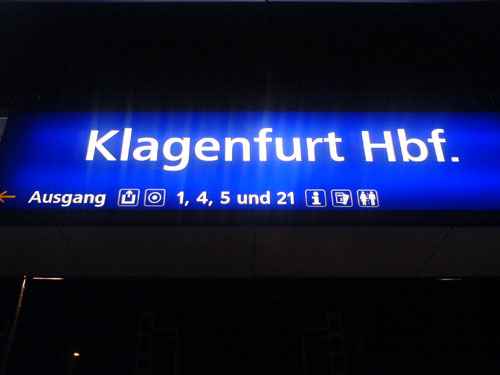 Klagenfurt Hauptbahnhof