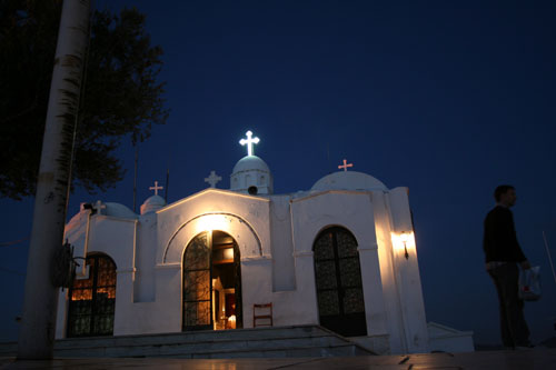 St. George Chappel on Lycabettus 