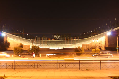 Panathinaiko Stadion. Stadion of the first modern olymic games (1896)