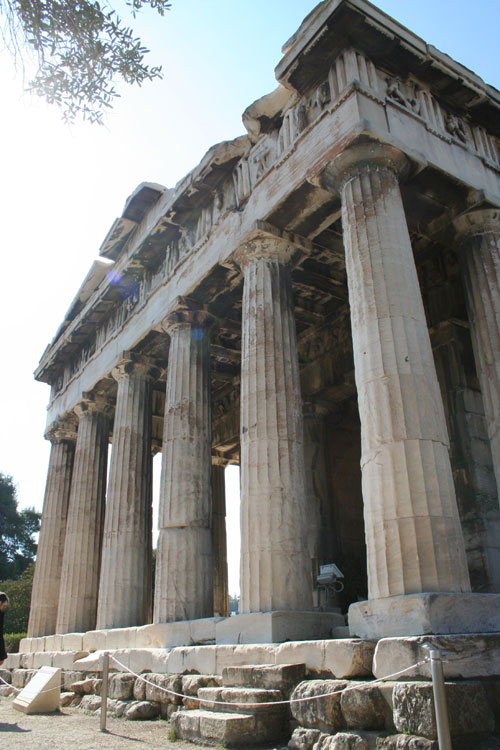 Temple at Agora