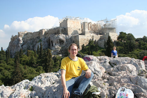 Me with the Acropolis behind me