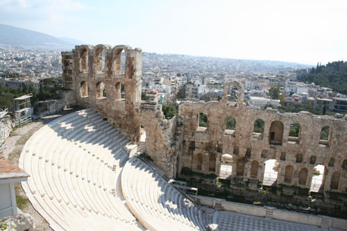 The Odeion of Herodes Atticus