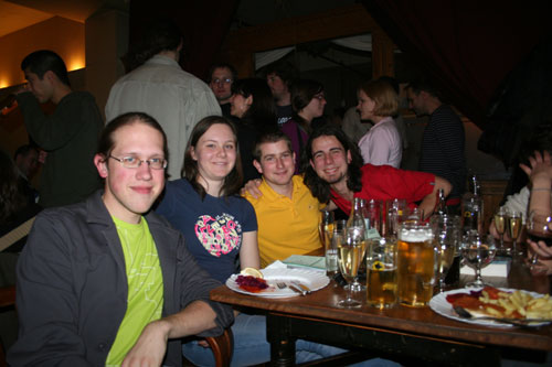 Myself, Silvia, Chirstoph, Matej