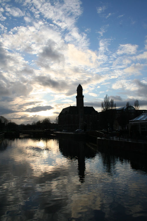 A sunset in Malmö