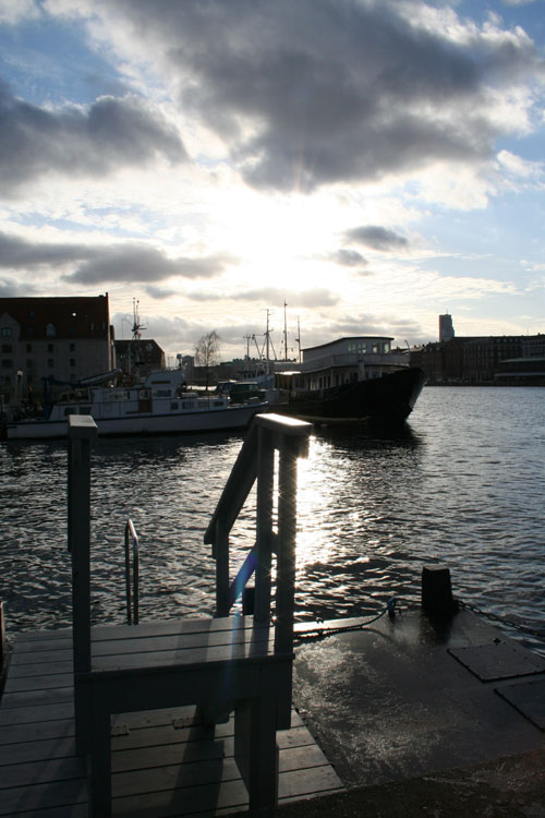 Sunset in Copenhagen