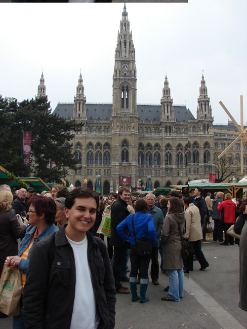 Mike at Rathaus