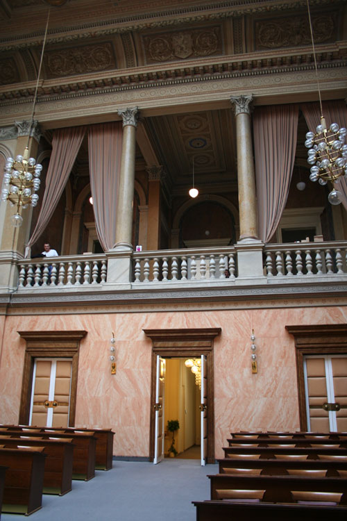 Visiting the constitutional court of Czech Republic