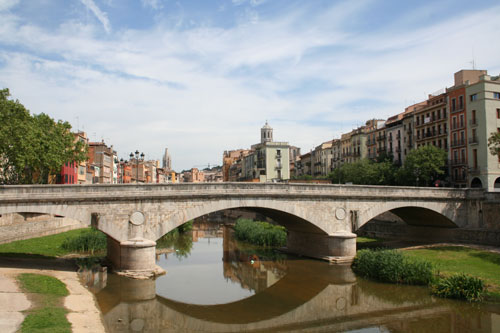 Bridge over river Onyar