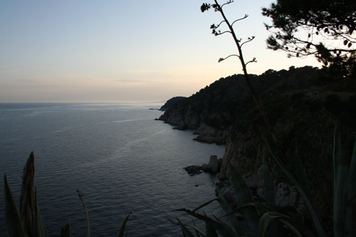 A bay at Tossa de Mar