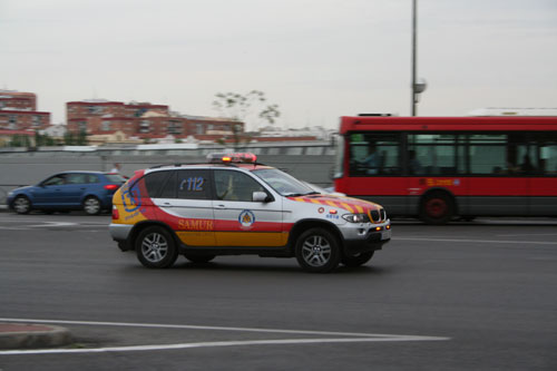 BMW X5 - A nice emergency car, isn't it?