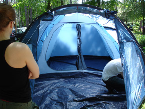 Our tent