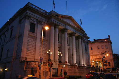 City Hall at night 