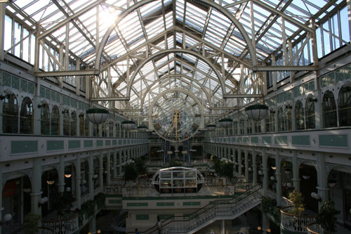 Shopping centre on Grafton Street