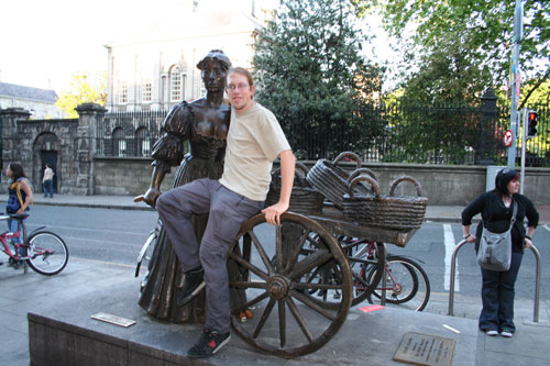 Me hugging Molly Malone