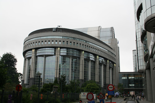 EU Parliament in Brussels