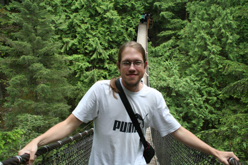 Me in Lynn Canyon Park