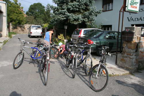 The bikes are ready