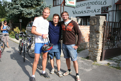 Our friends from Czech Republic: Libor, Petr, Roman