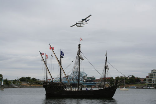 Corsair and an aeroboat