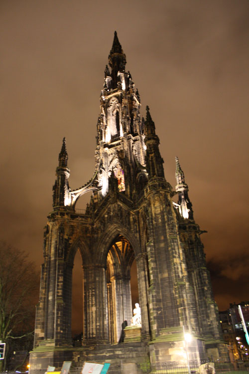 Memorial for Sir Walter Scott