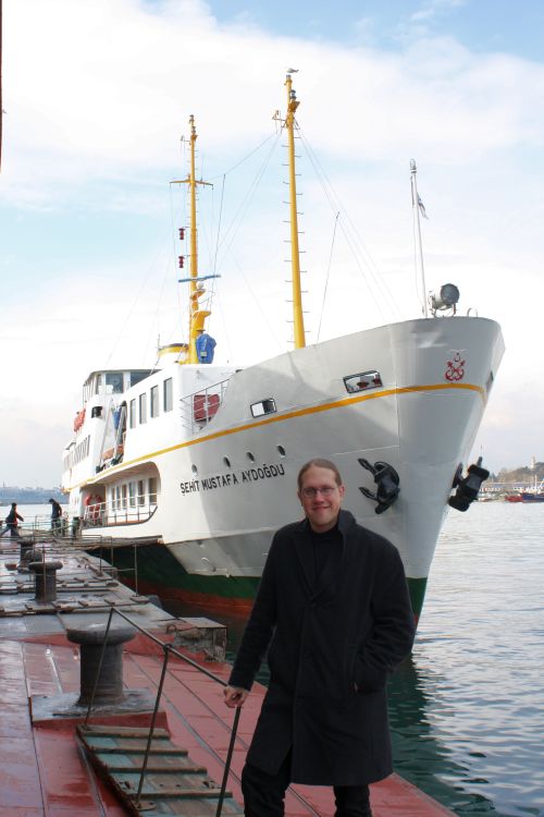 The ferry we used to cross