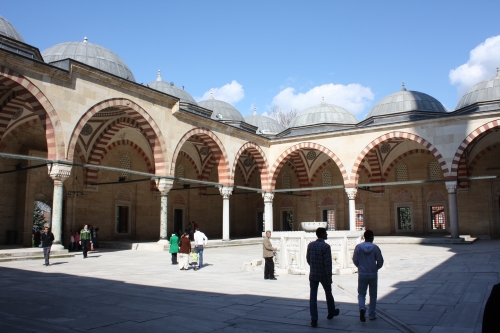 Mosque yard