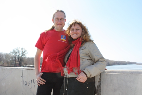 Me and Özlem in Edirne