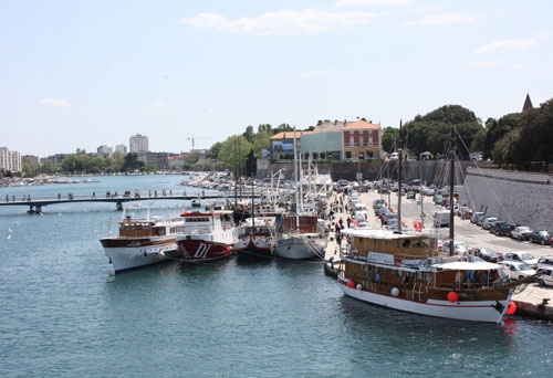 Ships in Zadar
