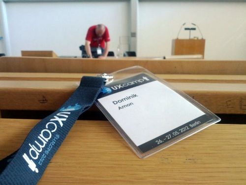 Mein UXCamp Pass